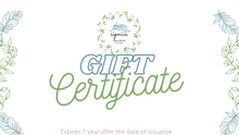 Load image into Gallery viewer, SIPNIC Gift Certificates
